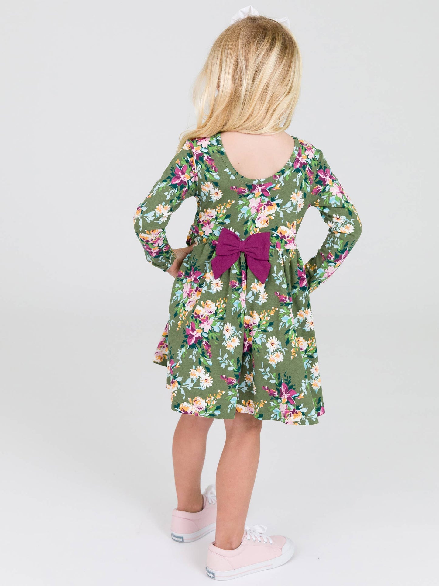 Enchanted Garden Knit Twirl Dress