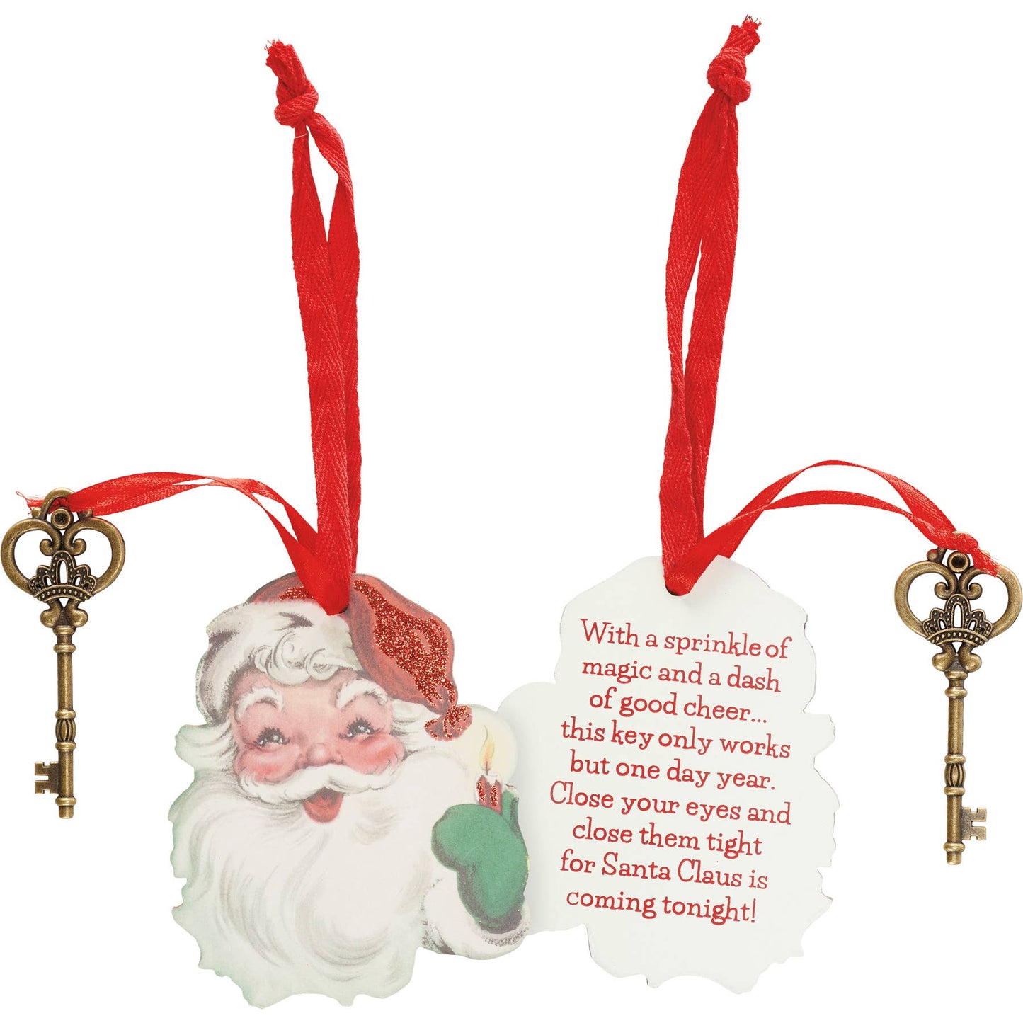 Santa Claus Key Ornament