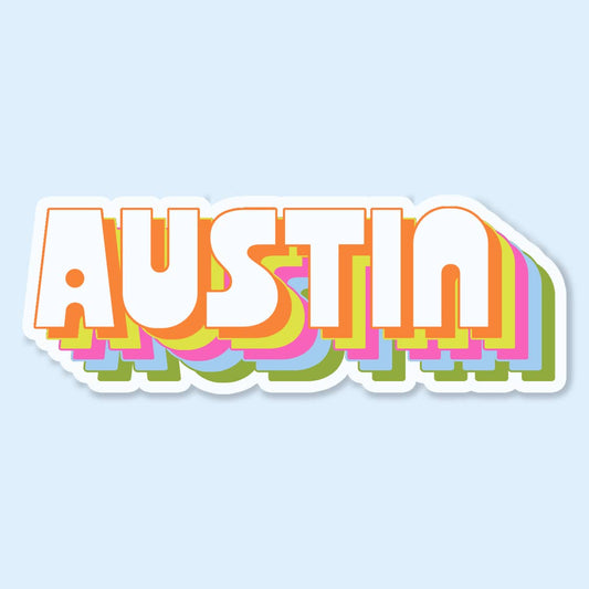 Retro FKLN Sticker