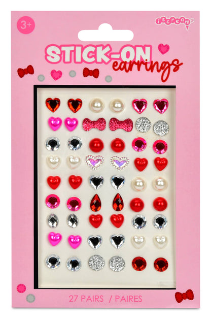 Jeweled Stick-On Earrings
