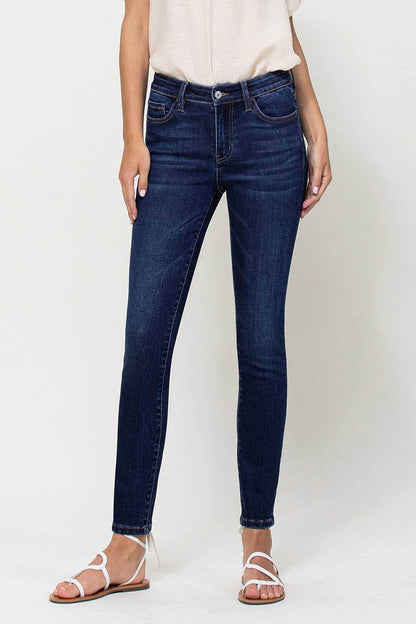 Haylie HIGH RISE ANKLE SKINNY JEANS