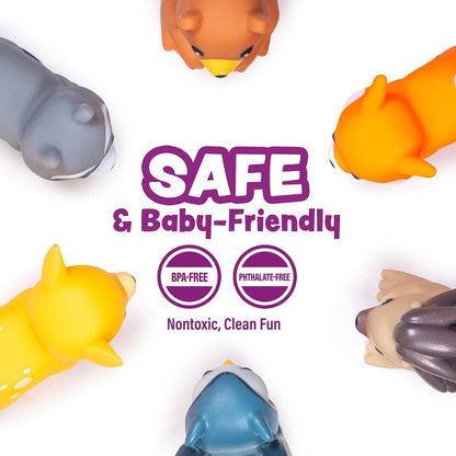 Woodland Animal Bath Toys