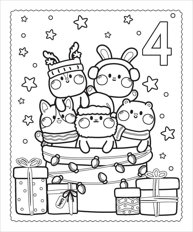 Christmas Advent Coloring