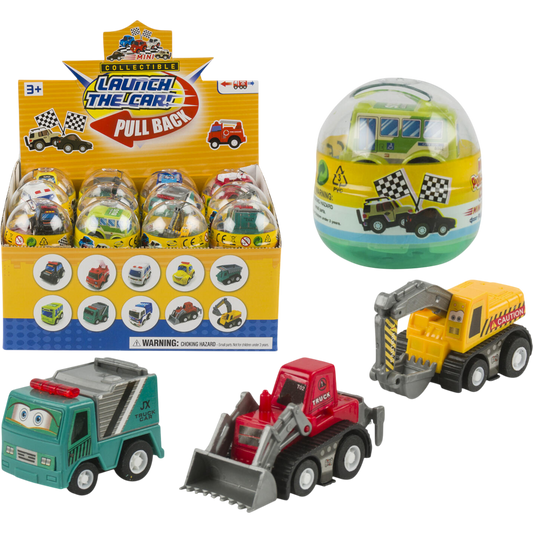 Mini Pull-Back City Edition Cars