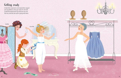 Cinderella Sticker Dolly Dressing