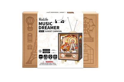 Sunset Carnival DIY Mechanical Music Box