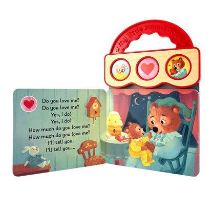 I Love You More – 3-Button Sound Board Book for Toddlers