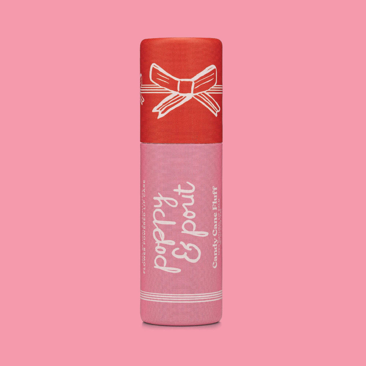 Candy Cane Fluff Lip Balm