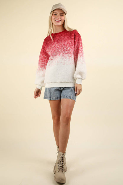 Blush Ombre Soft Fleece