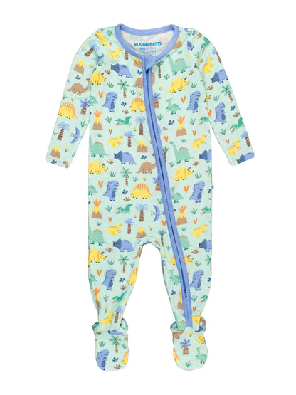 Dino-mite Dude Dinosaur Footed Pajama