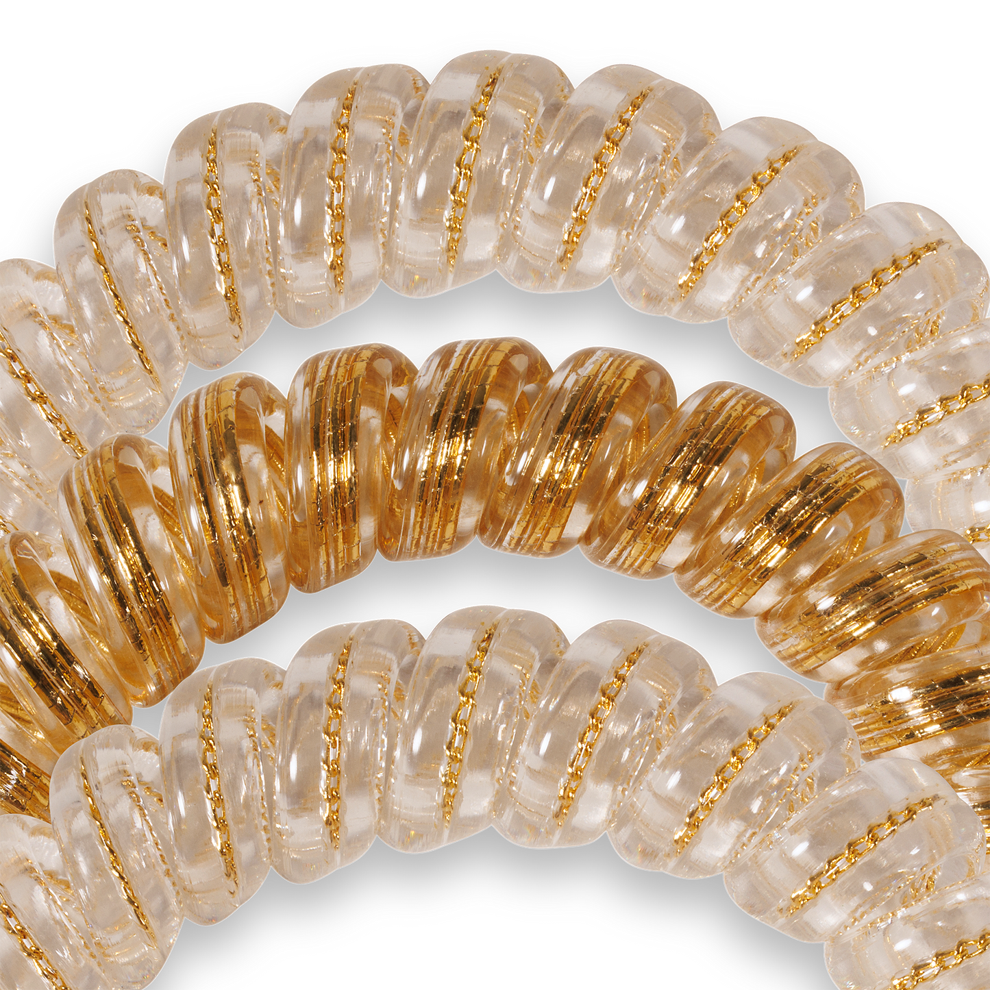 Large Spiral Hair Coils | Luxury Living Hair Ties