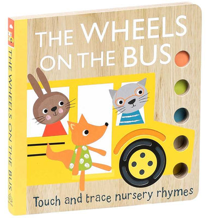 The Wheels on the Bus, Touch and Trace Nursery Rhymes