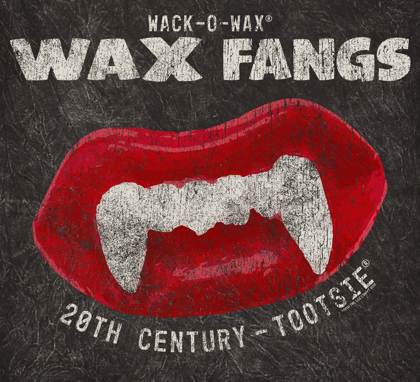 Wax FANGS Tee | Wack-O-Wax Grunge Tee, T-Shirt