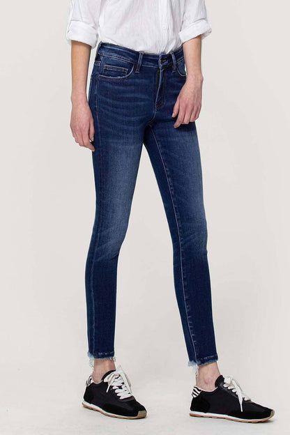 Amber MID RISE ANKLE SKINNY JEANS