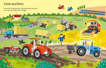 Farm First Sticker Book