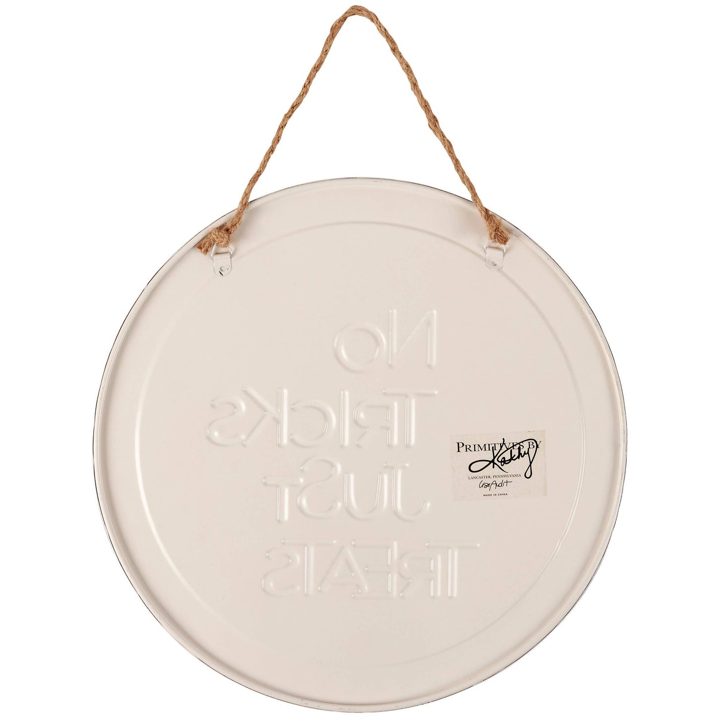 No Tricks Just Treats Wall Decor