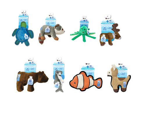 DOG Plush Toys - 100% Sustainable