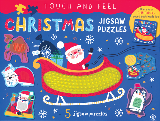 Christmas Touch and Feel Jigsaw Puzzles