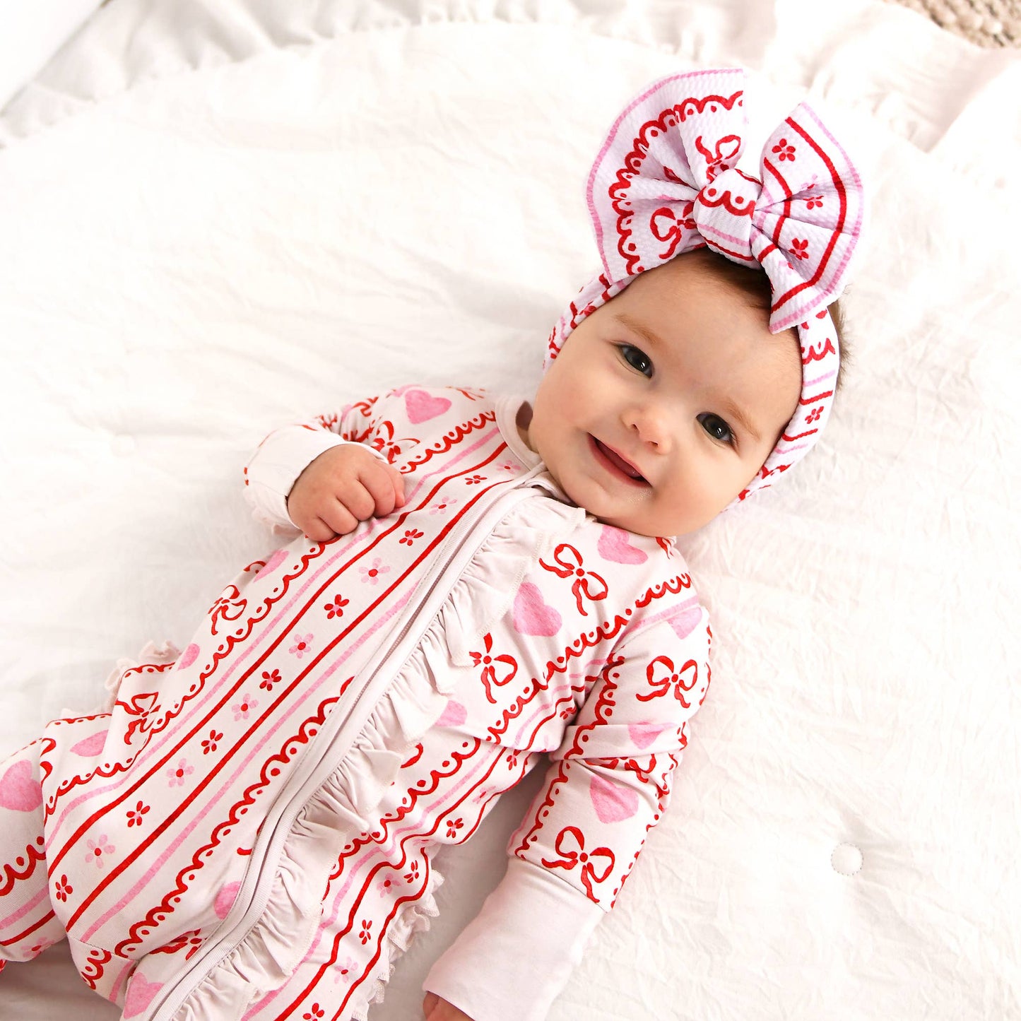 Hallie Ruffle Zip