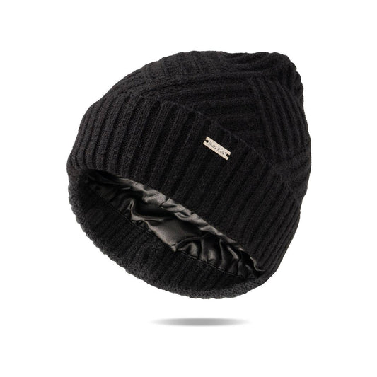 Britt’s Knits Satin Lined Beanie Open Stock