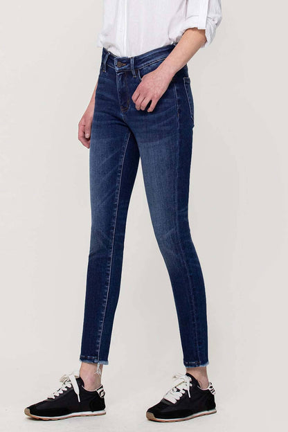 Amber MID RISE ANKLE SKINNY JEANS