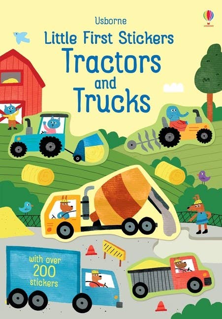Tractors And Trucks Little First Stickers