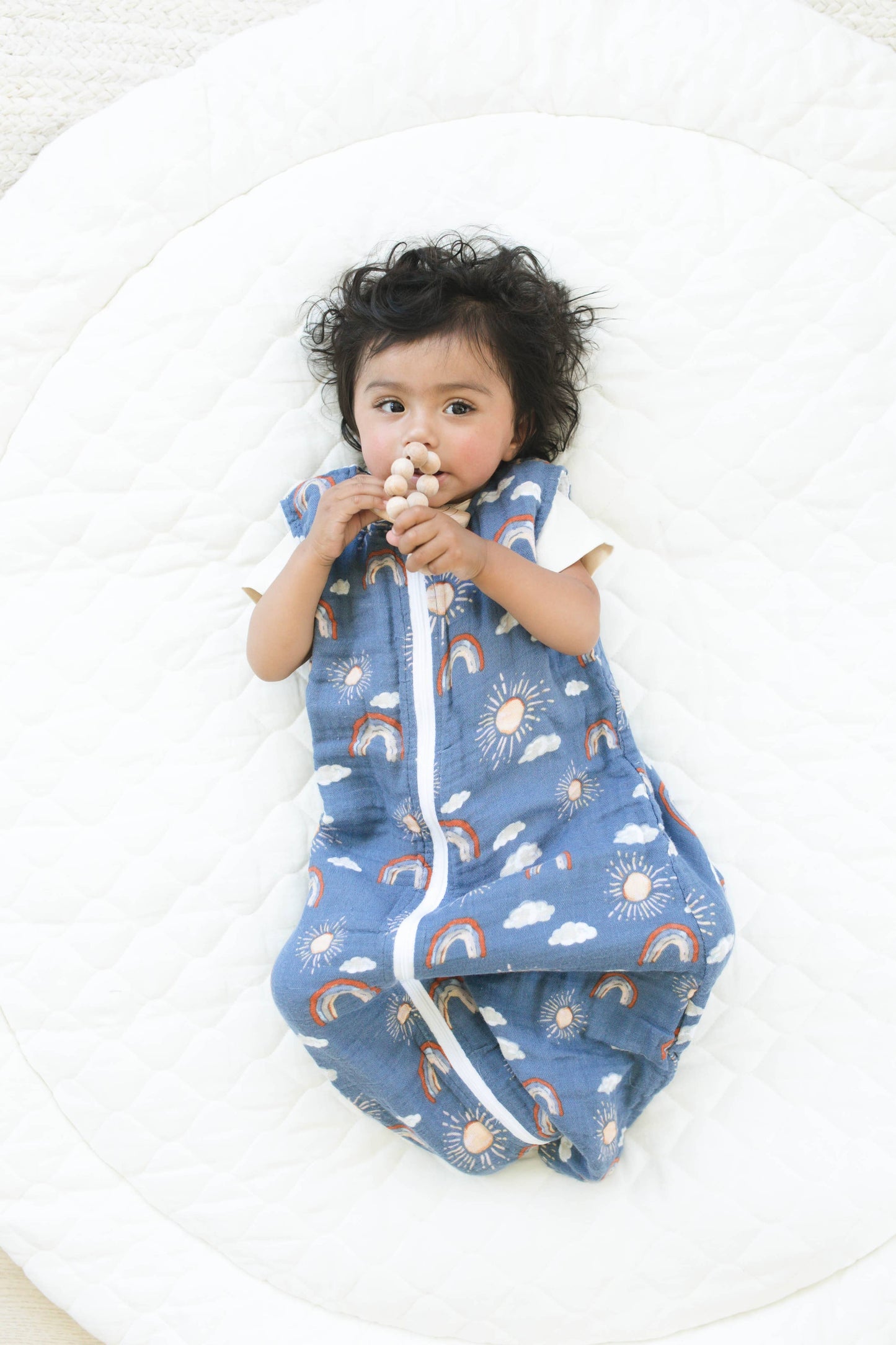 Hello Sunshine Muslin Sleeper - 12-18 Months