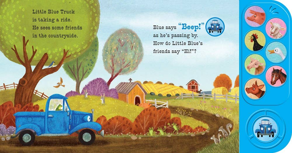 What Do You Say, Little Blue Truck?