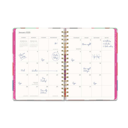 2025 Summer Poppies Tri-Tab Planner