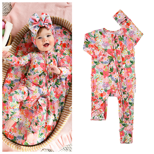 Eliana Ruffle Zip