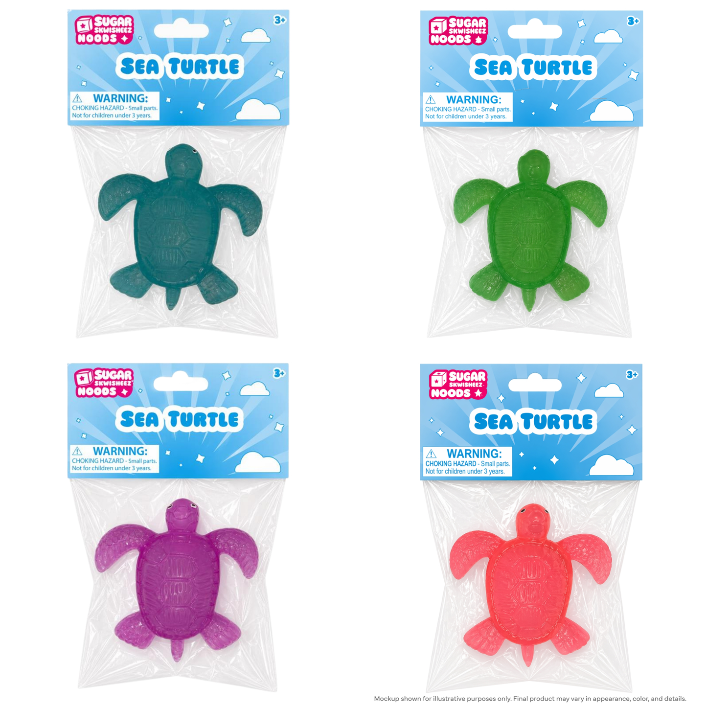 Sea Turtle Sugar Skwisheez