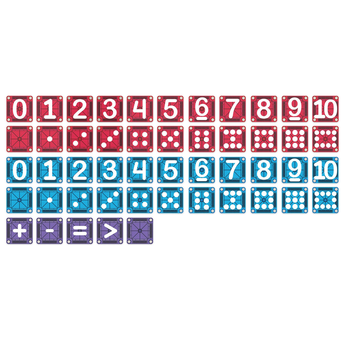 Learn Numbers MicroMAGS 56 pc Set