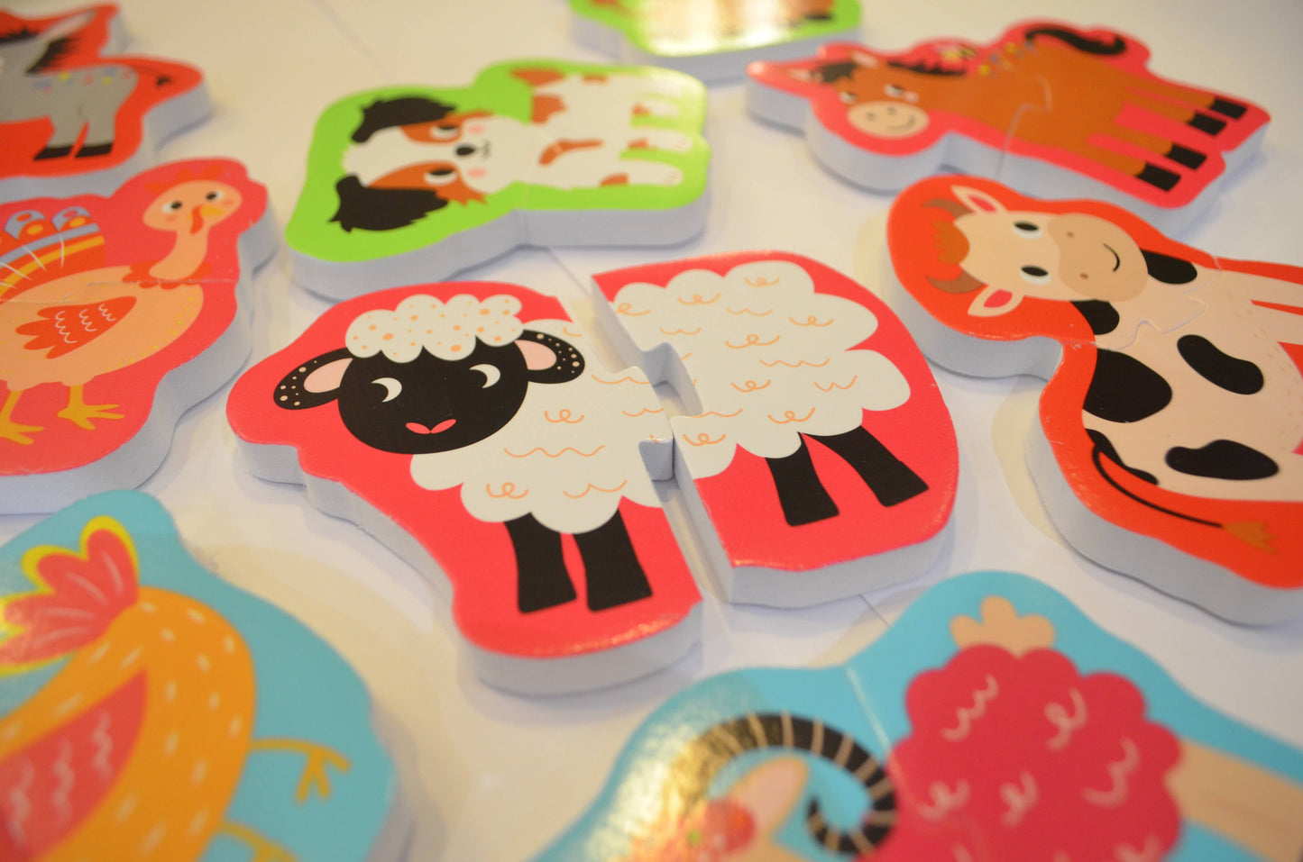 Barnyard Bash Bath Puzzle