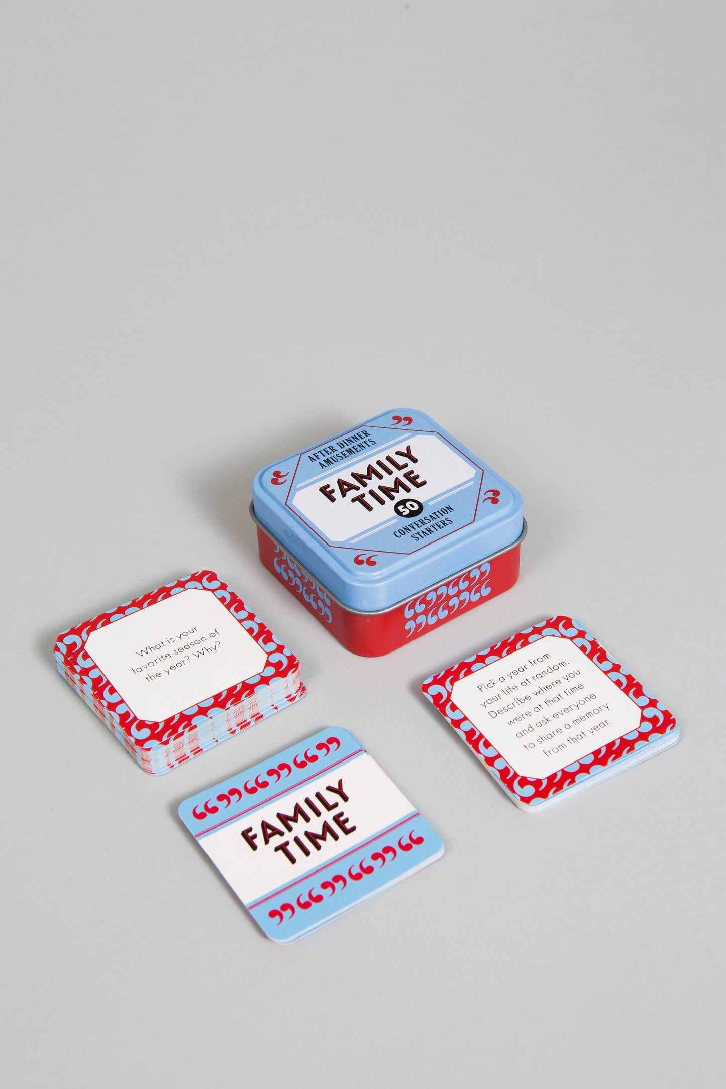 Family Time Conversation Cards