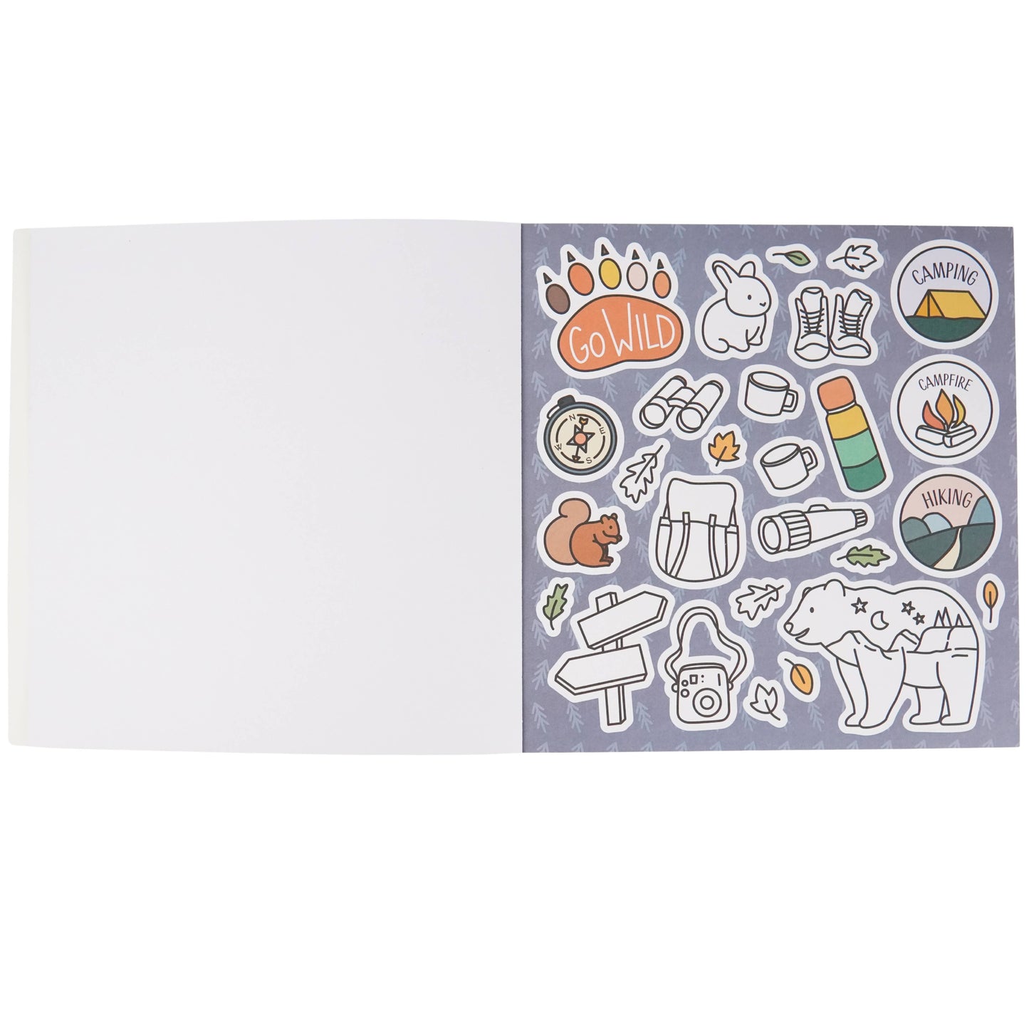 Happy Camper Cozy Coloring