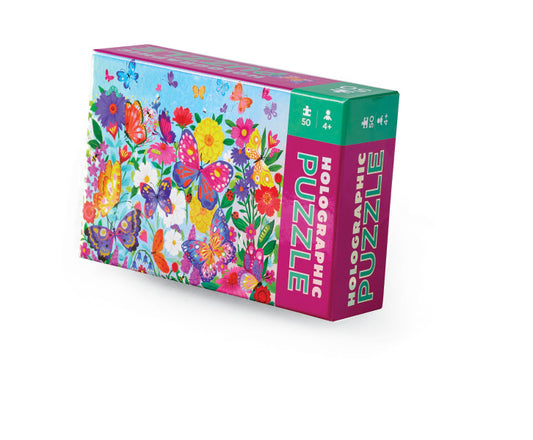 Butterflies 50pc Holographic Puzzle