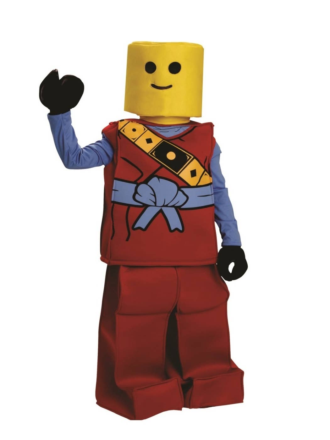 Red Toy Block Ninja Costume