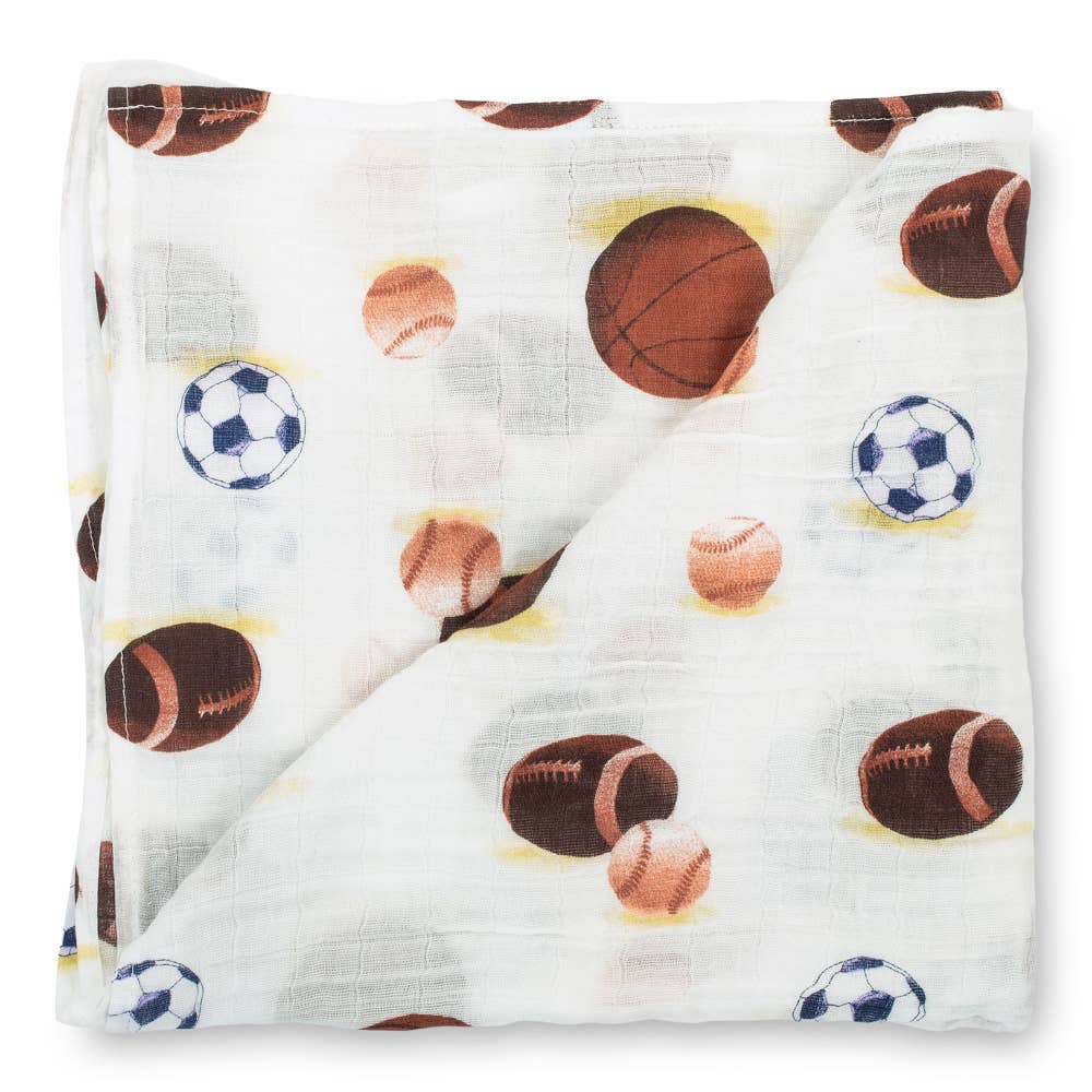 Go Sports! Baby Swaddle Blanket