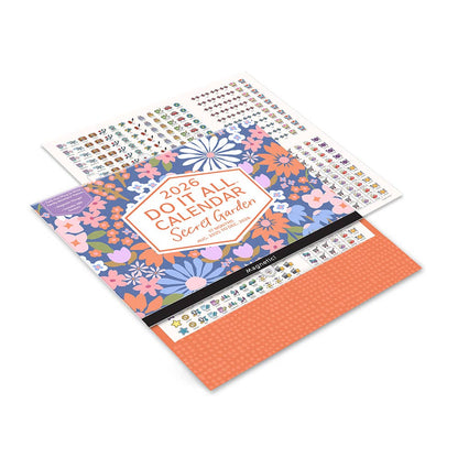 2026 Secret Garden Wall Calendar