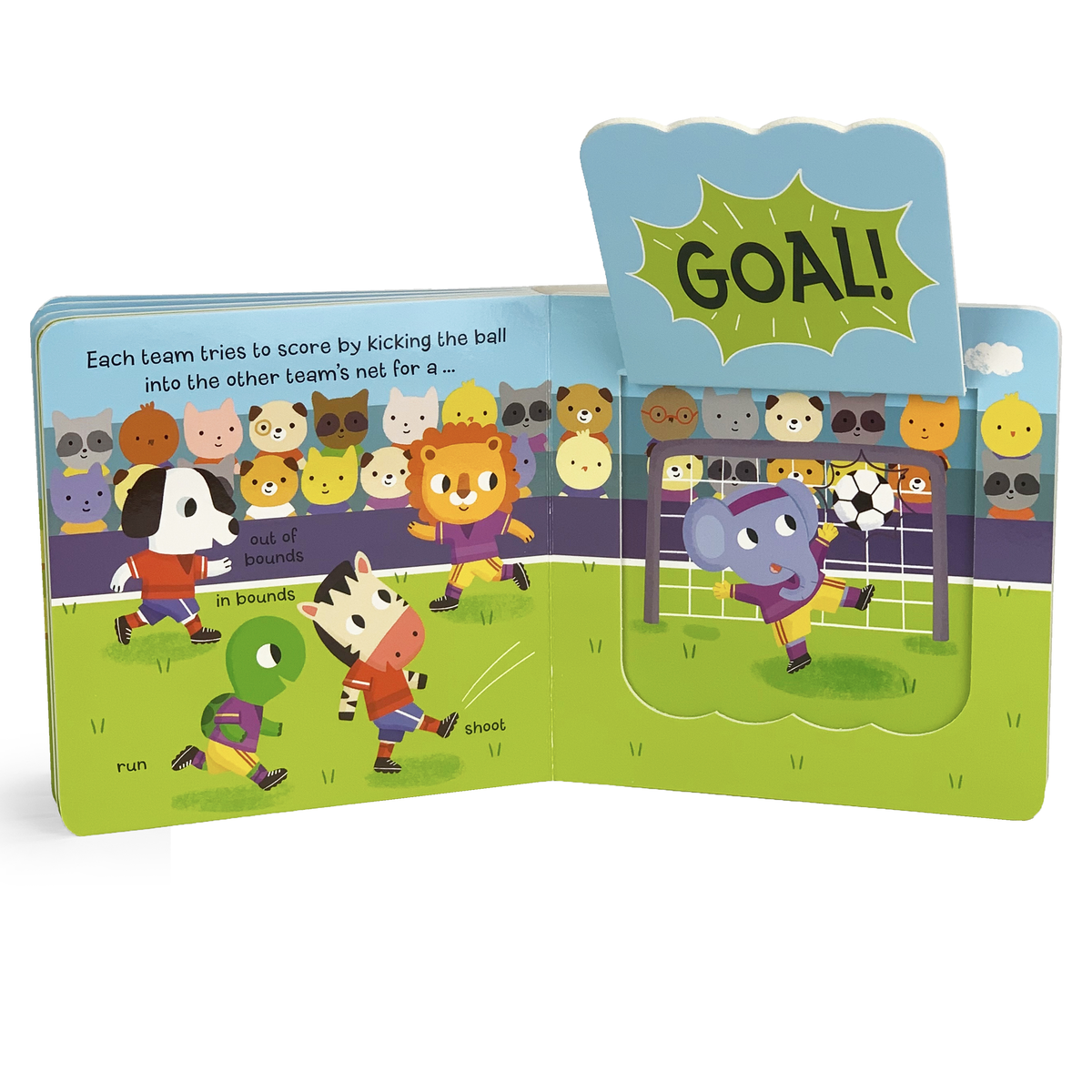 Let's Play Soccer Lift-a-Flap Board Book