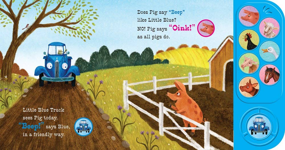 What Do You Say, Little Blue Truck?
