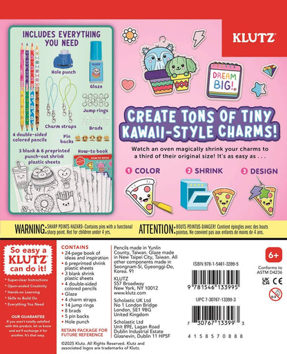 Color & Shrink Charms: Kawaii Style
