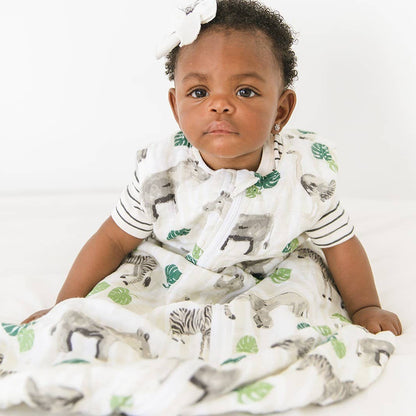 Jungle Muslin Sleeper 6-12M