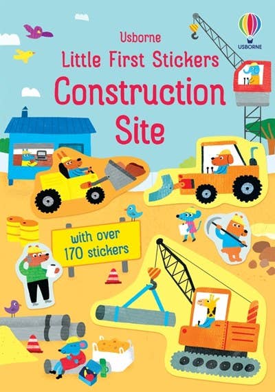 Construction Site Little First Stickers