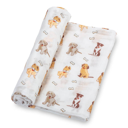 Woof Woof Swaddle Blanket