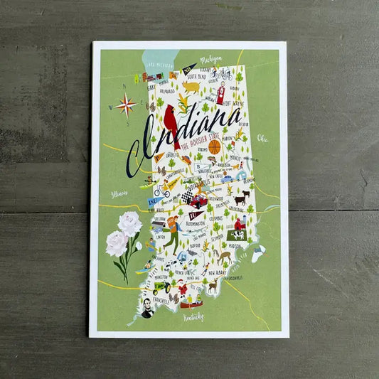 Indiana Note Card w/Envelope