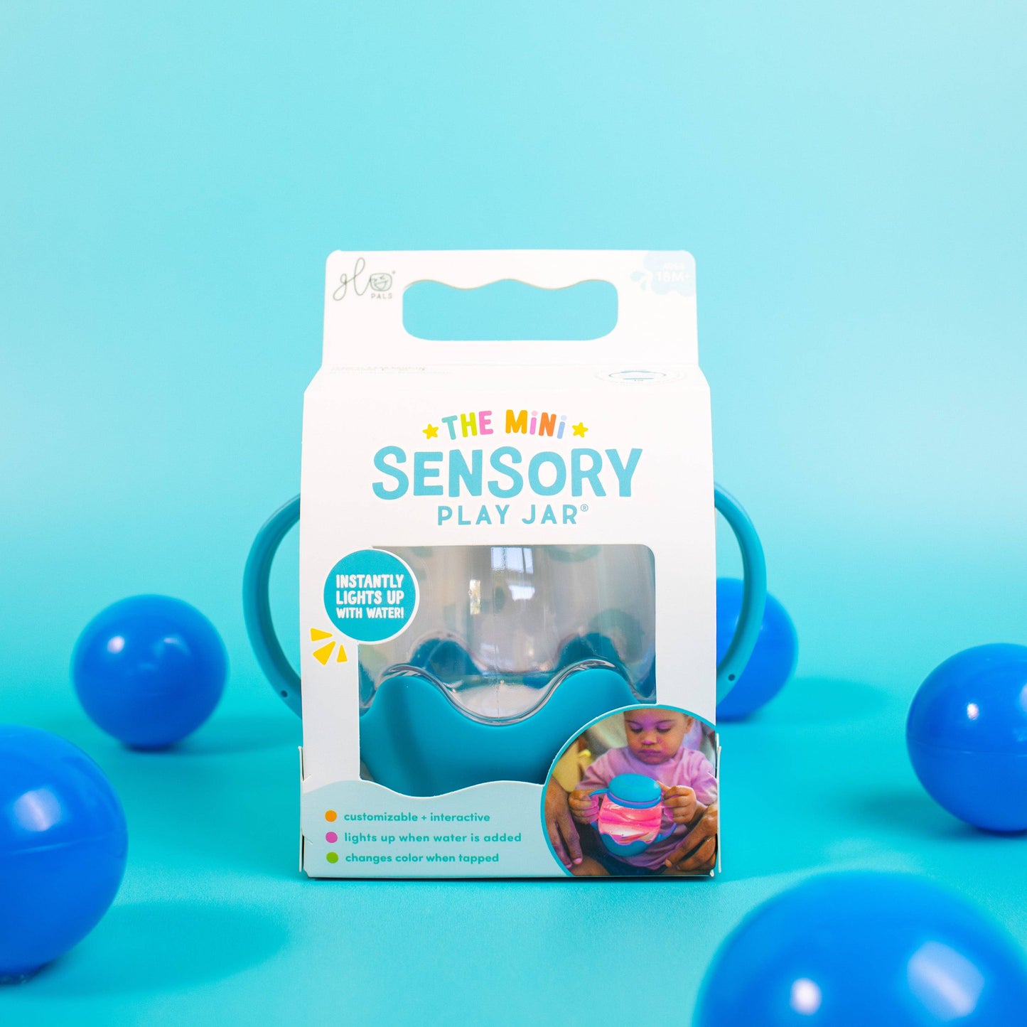 Mini Sensory Jar & Silicone Fun Filler