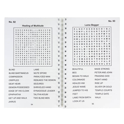 Bible Large Print Word Search Puzzle Book