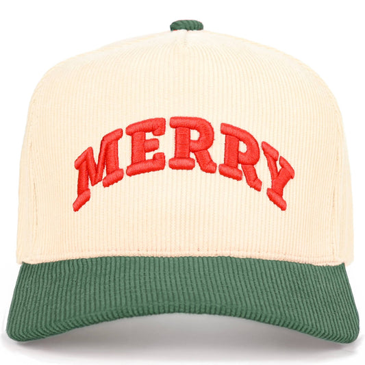 Merry Corduroy Trucker Cap