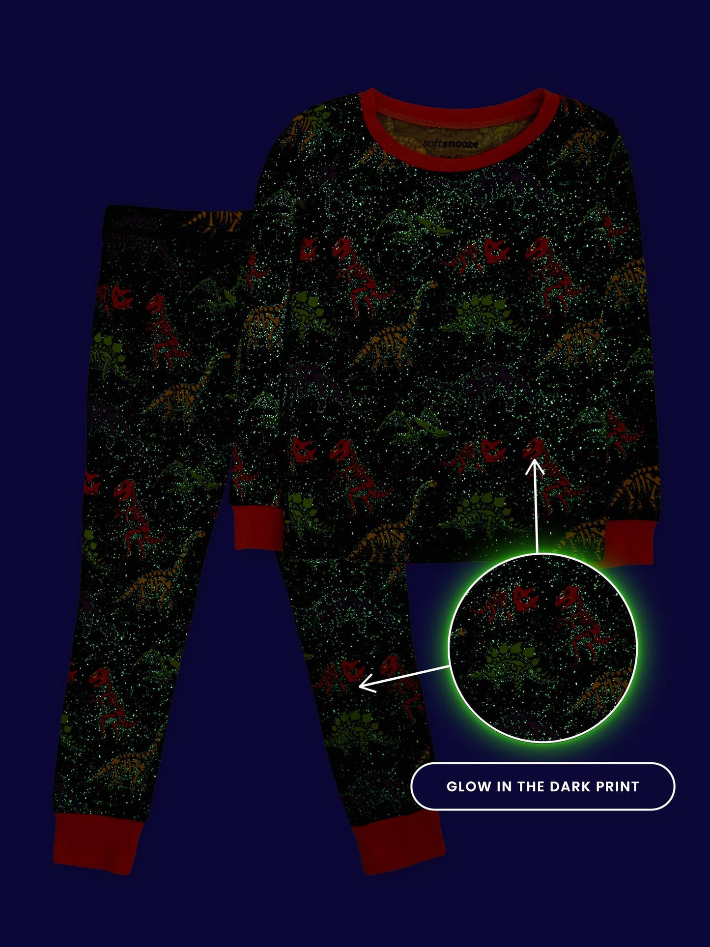 Dinosaur Pals GID Pajamas